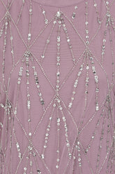 Erma Embellished Maxi Dress - Keepsake Lilac